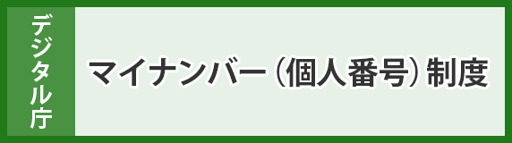 デジタル庁 マイナンバー（個人番号）制度