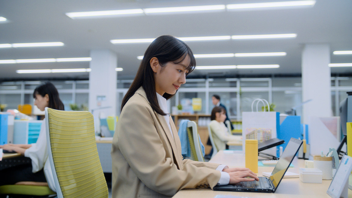『大同生命社員・波瑠さんシリーズ』ともに支える篇