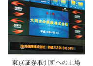 東京証券取引所への上場