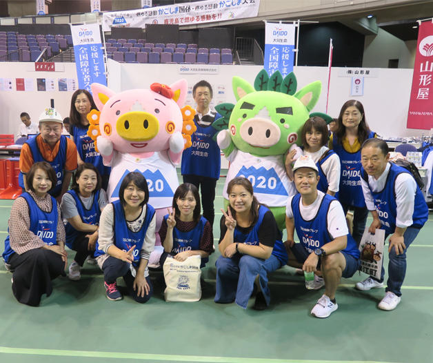 「燃ゆる感動かごしまスポーツフェスタ2019」でふれあいゲームコーナーを開催!
