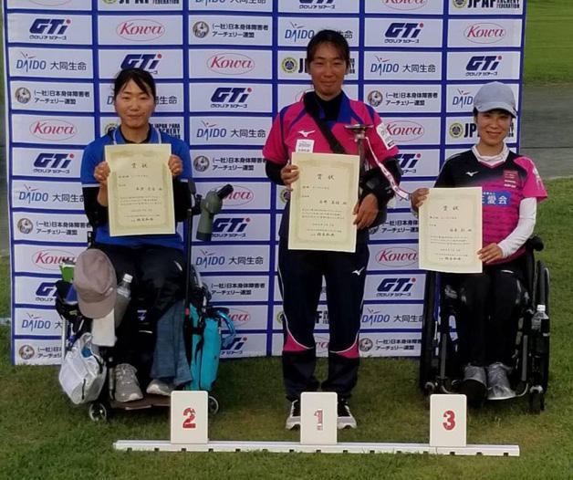 永野美穂がJPAF杯パラアーチェリートーナメン大会で3連覇！