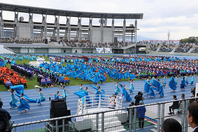 第24回全国障害者スポーツ大会「わたＳＨＩＧＡ輝く障スポ」に参加しました。