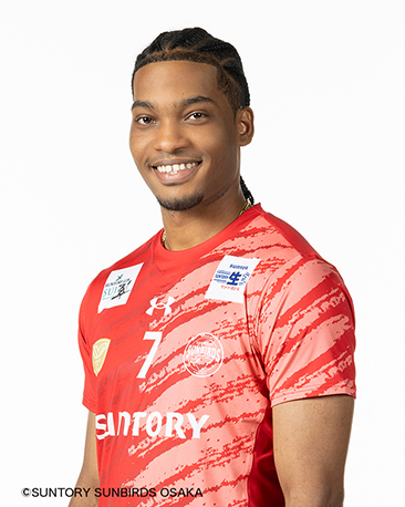 サントリーサンバーズ大阪 デアルマス アライン選手