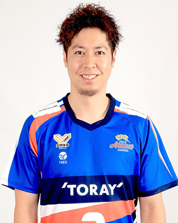 東レアローズ静岡 新 貴裕選手