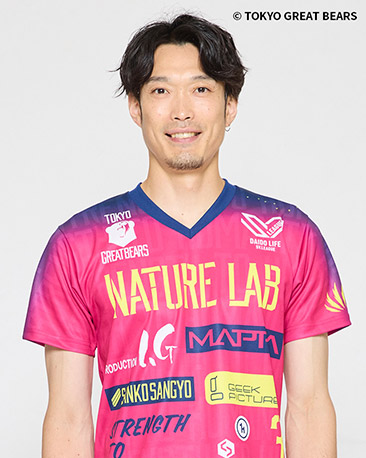 東京グレートベアーズ 深津 旭弘選手