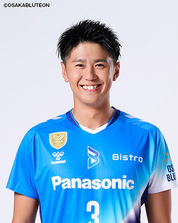 大阪ブルテオン 中村 駿介選手