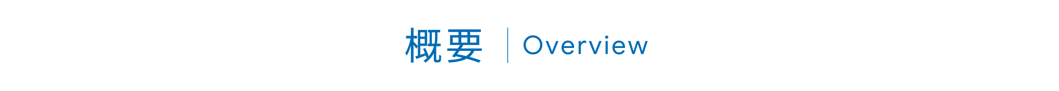 概要｜Overview